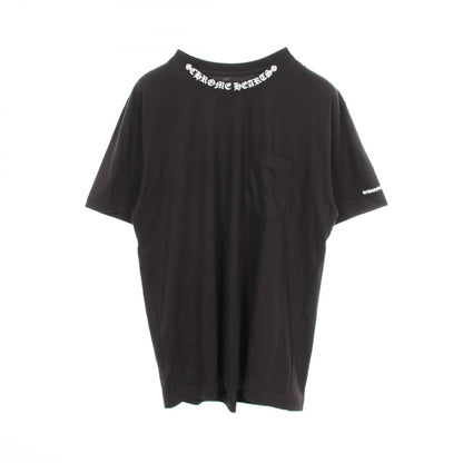 CHROME HEARTS Scroll Neck Logo Pocket T-Shirt Size L