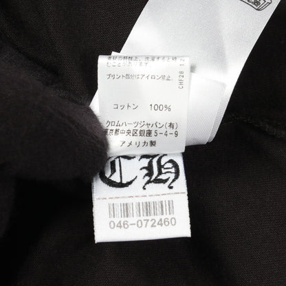 CHROME HEARTS Scroll Neck Logo Pocket T-Shirt Size L
