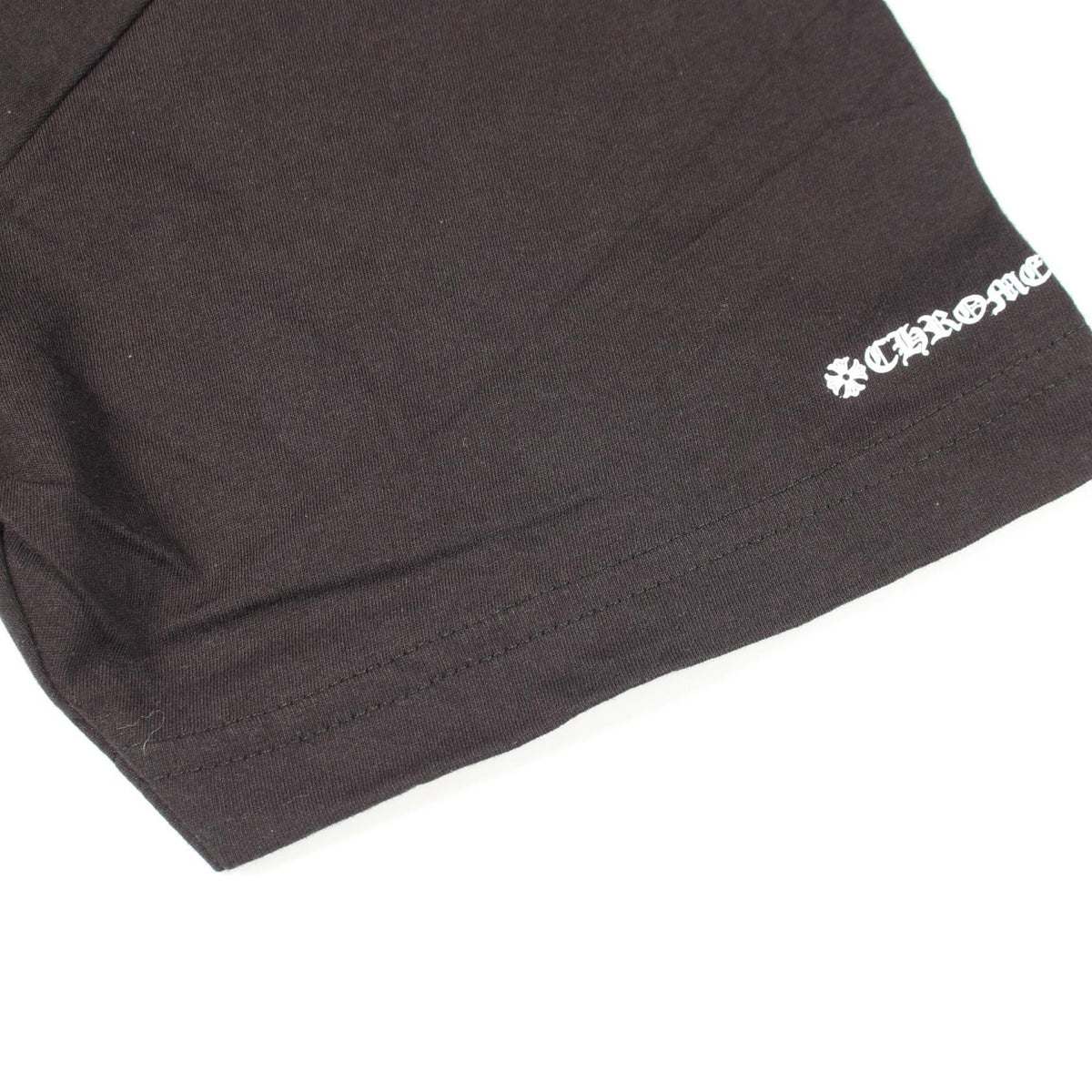CHROME HEARTS Scroll Neck Logo Pocket T-Shirt Size L