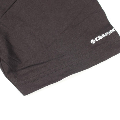 CHROME HEARTS Scroll Neck Logo Pocket T-Shirt Size L