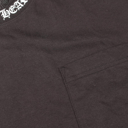 CHROME HEARTS Scroll Neck Logo Pocket T-Shirt Size L