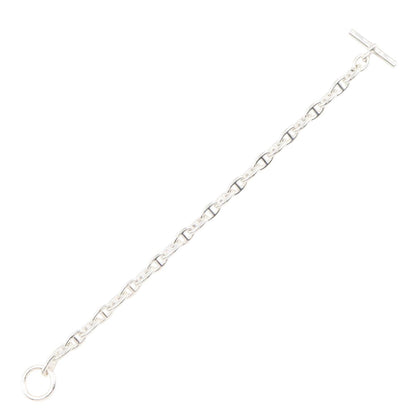 HERMES Silver 925 Chaine TPM Bracelet