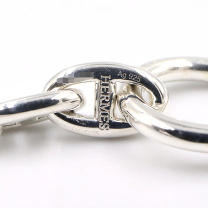 HERMES Silver 925 Chaine TPM Bracelet