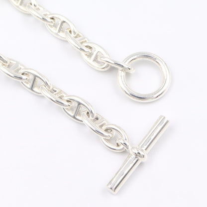 HERMES Silver 925 Chaine TPM Bracelet