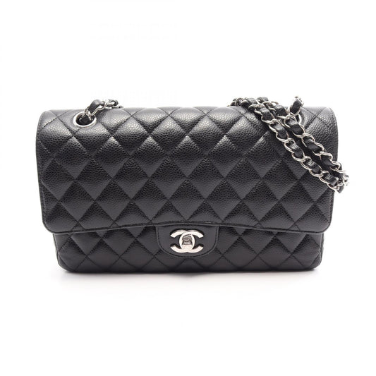 CHANEL Matelasse Double Flap Bag Black