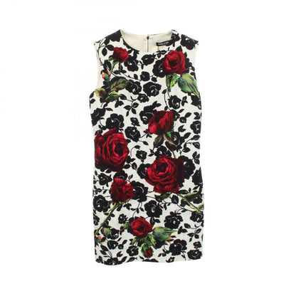 DOLCE & GABBANA Floral Sleeveless Dress Size 42