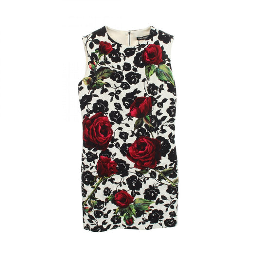 DOLCE & GABBANA Floral Sleeveless Dress Size 42