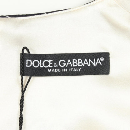 DOLCE & GABBANA Floral Sleeveless Dress Size 42