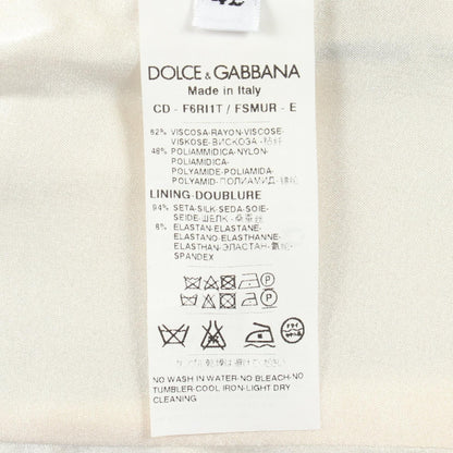 DOLCE & GABBANA Floral Sleeveless Dress Size 42