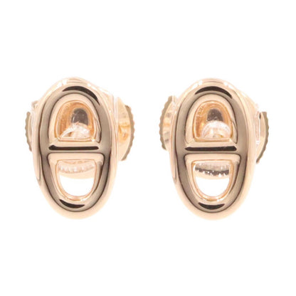 HERMES Farandole K18 Pink Gold Earrings