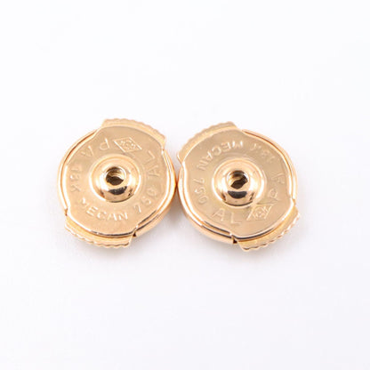 HERMES Farandole K18 Pink Gold Earrings