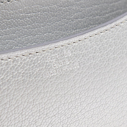 HERMES Constance 3 Mini Shoulder Bag Silver