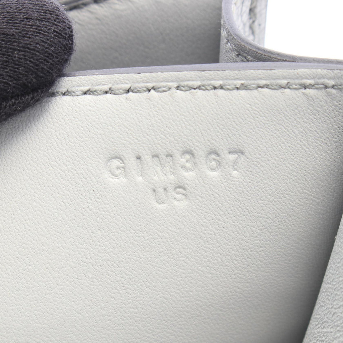 HERMES Constance 3 Mini Shoulder Bag Silver