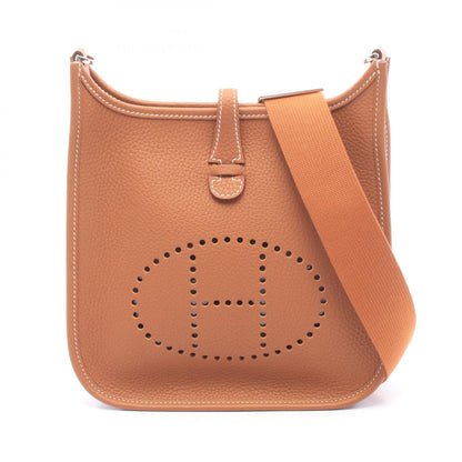 HERMES Evelyne 23 Gold Shoulder Bag