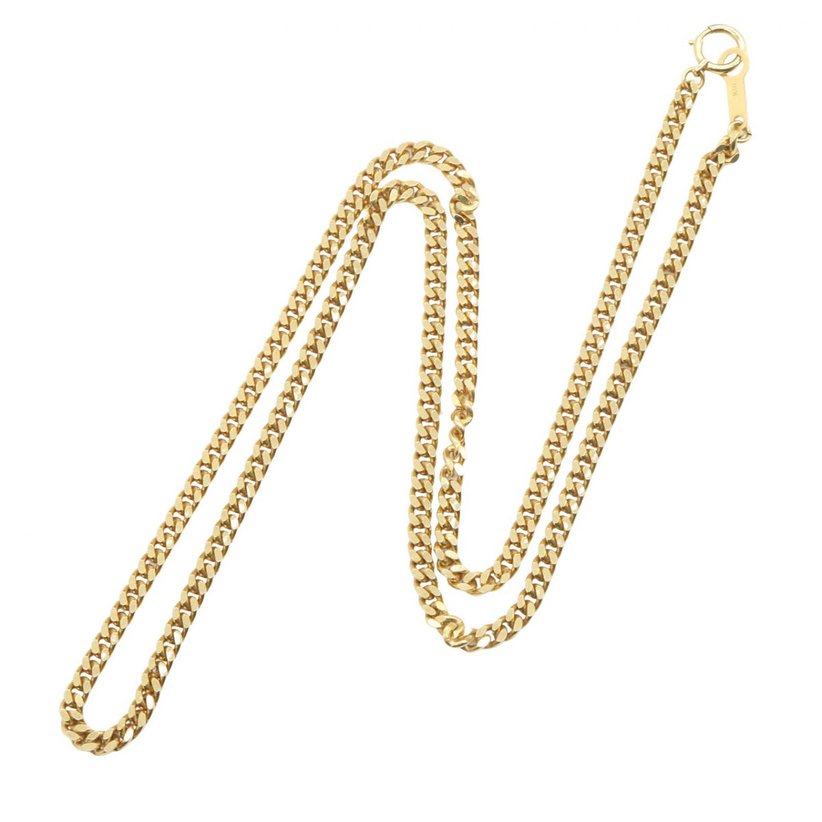 JEWELRY K18 Yellow Gold 2-Sided Kihei Chain Necklace