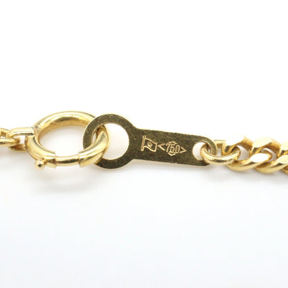 JEWELRY K18 Yellow Gold 2-Sided Kihei Chain Necklace