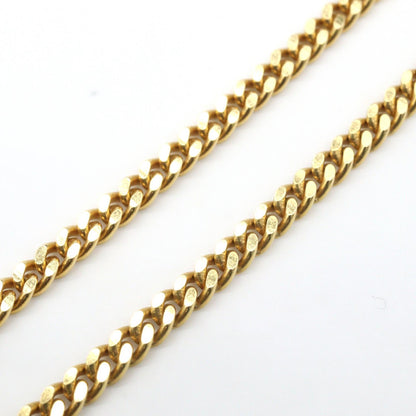 JEWELRY K18 Yellow Gold 2-Sided Kihei Chain Necklace