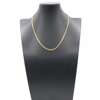 JEWELRY K18 Yellow Gold 2-Sided Kihei Chain Necklace