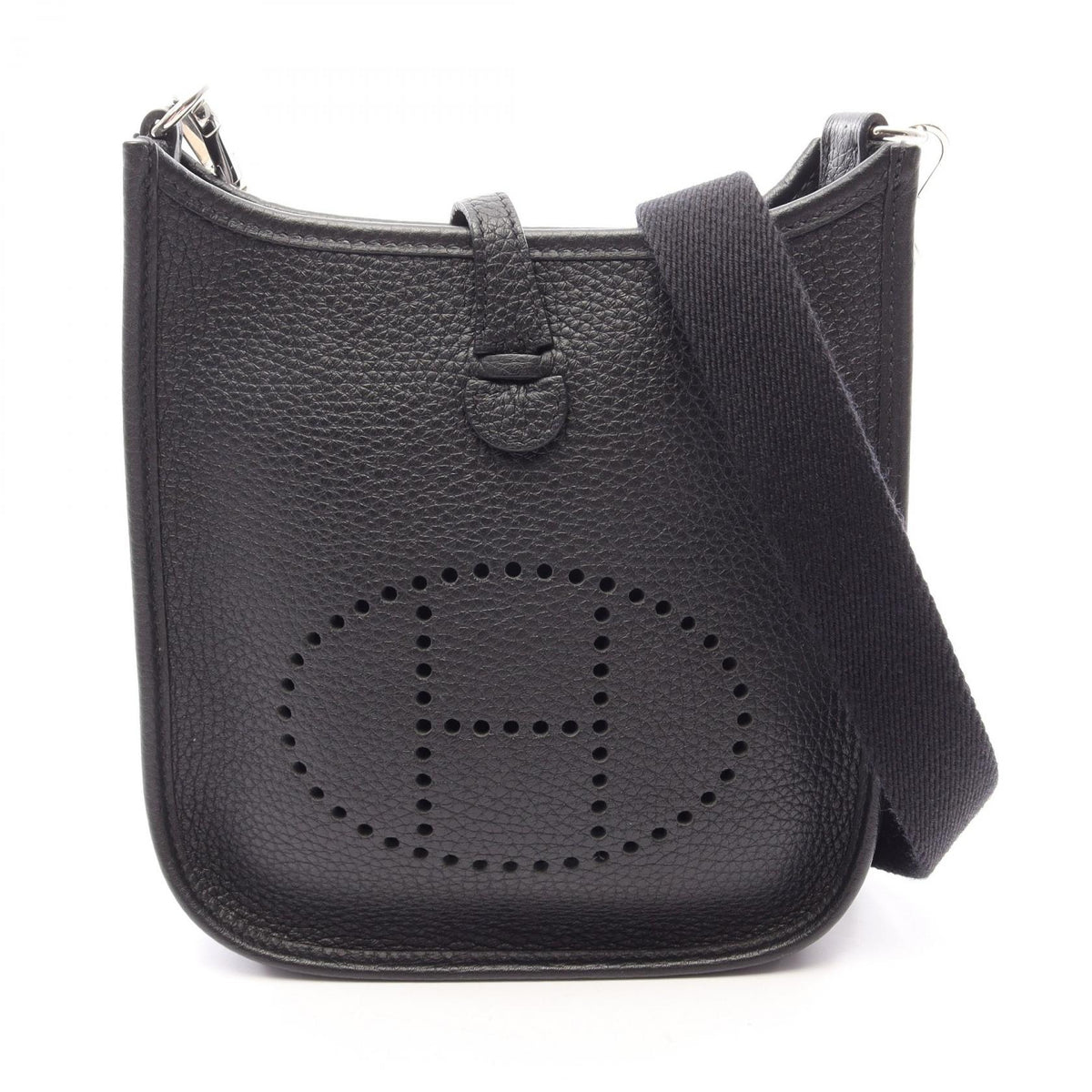 HERMES Evelyne Amazone TPM Bag Black
