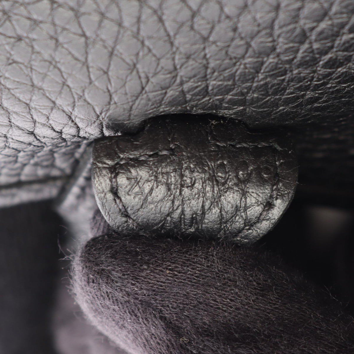 HERMES Evelyne Amazone TPM Bag Black