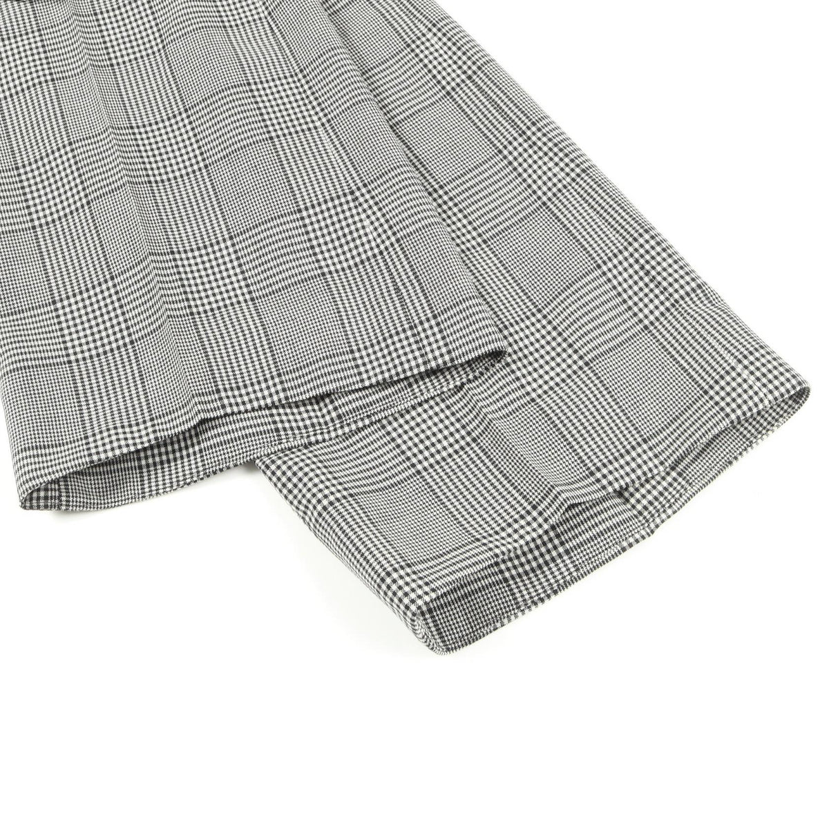 CELINE Glen Check Wool Flare Pants Size 44