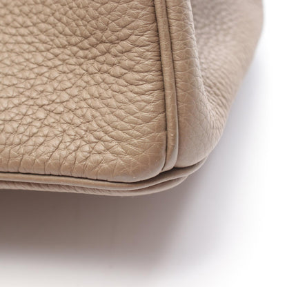 HERMES Birkin 30 Etoupe Togo Gold HW Handbag