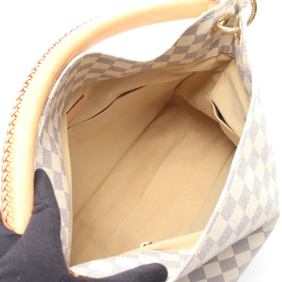 LOUIS VUITTON Artsy MM Damier Shoulder Bag