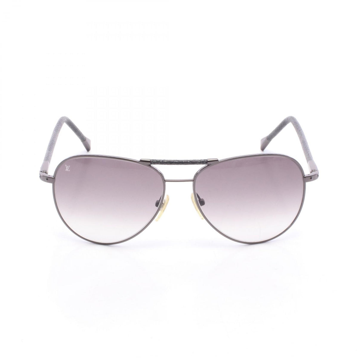 LOUIS VUITTON Conspiration Pilot Damier Sunglasses Black