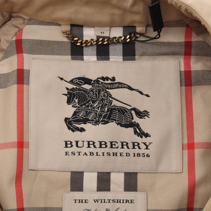 BURBERRY THE WILTSHIRE Nova Check Trench Coat Size 44