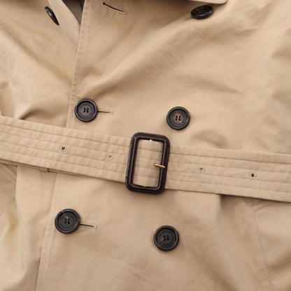 BURBERRY THE WILTSHIRE Nova Check Trench Coat Size 44