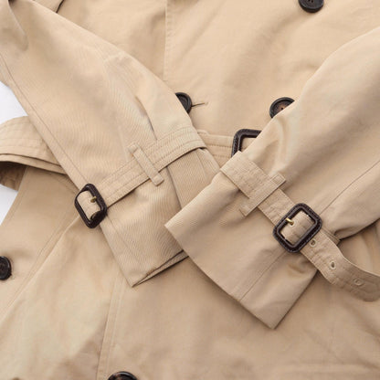 BURBERRY THE WILTSHIRE Nova Check Trench Coat Size 44