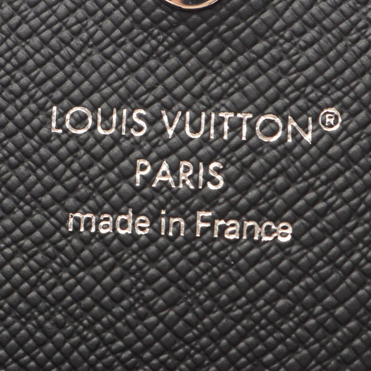 LOUIS VUITTON Monogram Eclipse Enveloppe Card Case Black