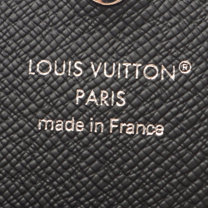 LOUIS VUITTON Monogram Eclipse Enveloppe Card Case Black