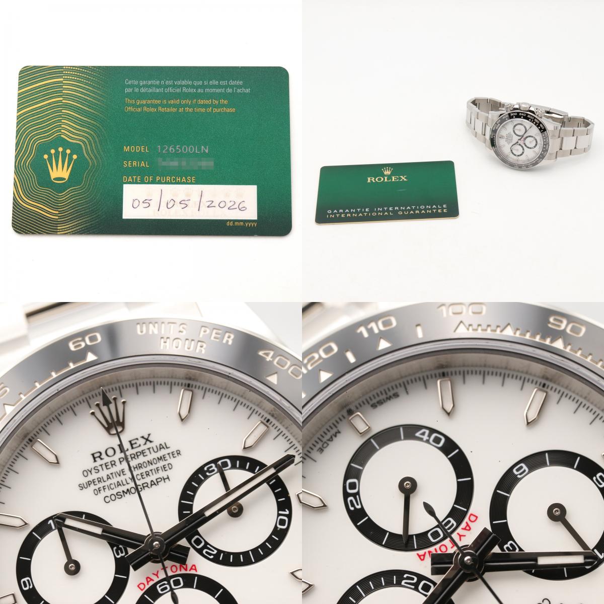 ROLEX Daytona 126500LN Stainless Steel Watch