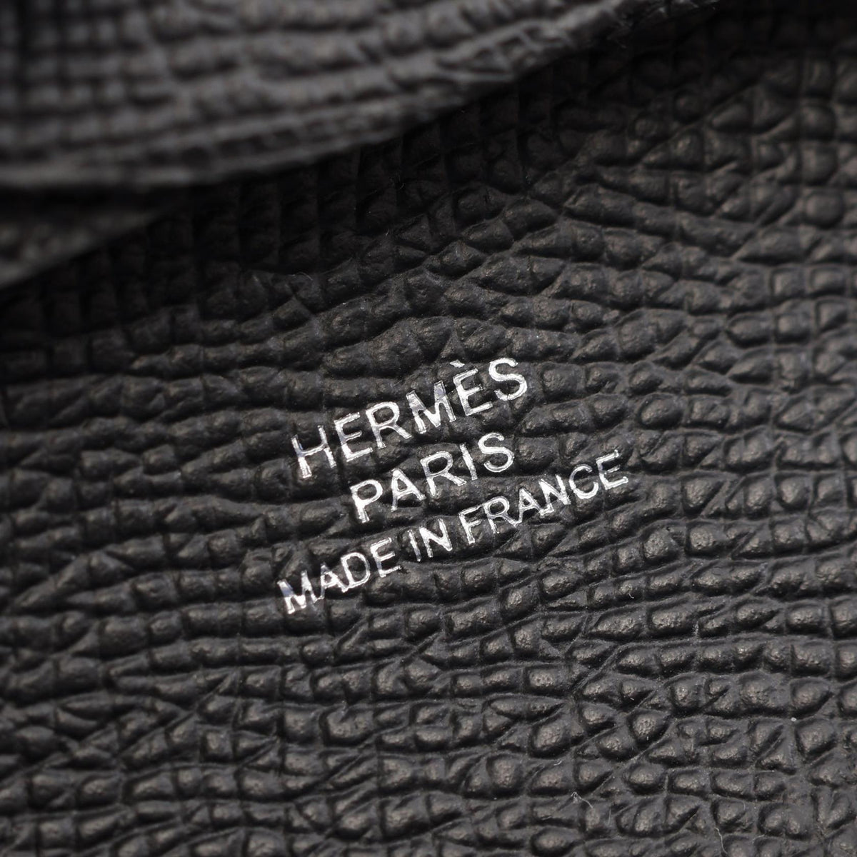 HERMES Bastia Epsom Leather Coin Case