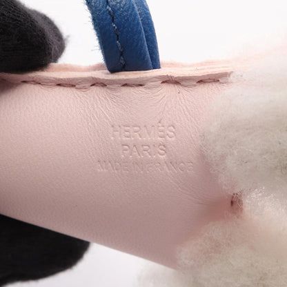 HERMES Buddy Agneau Milo Rose Darling