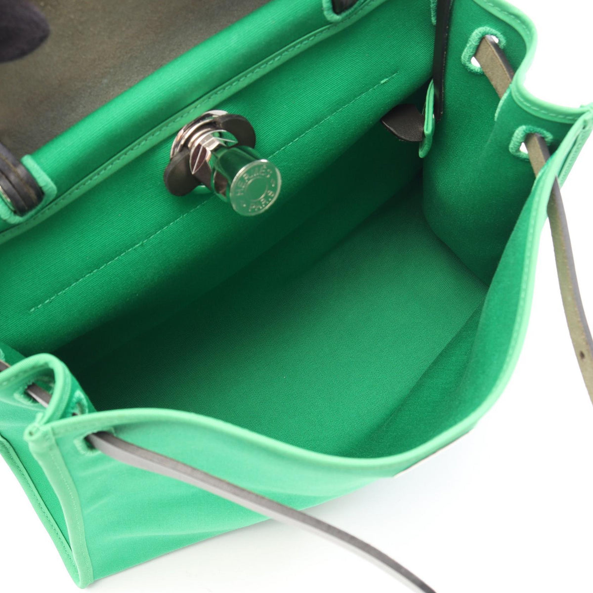 HERMES Herbag Zip PM 2-Way Leather Handbag