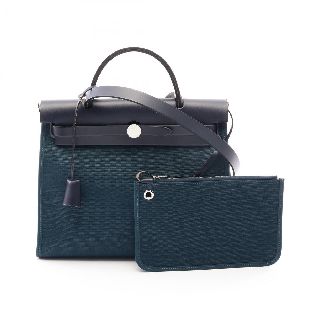 HERMES Herbag Zip PM Militaire Handbag