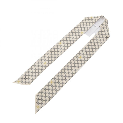 CELINE Lavalliere Triomphe Silk Scarf