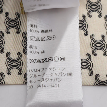 CELINE Lavalliere Triomphe Silk Scarf
