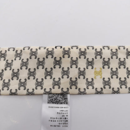 CELINE Lavalliere Triomphe Silk Scarf