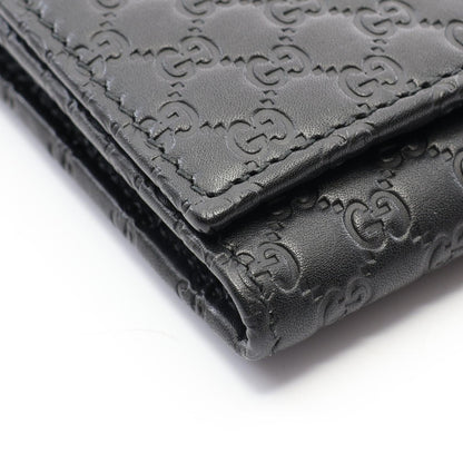 GUCCI Microguccissima Leather Wallet Black