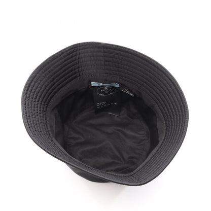 PRADA Re-Nylon Triangle Plate Bucket Hat Size S
