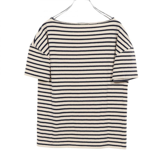 SAINT LAURENT PARIS Embroidered Logo T-Shirt Navy Size XS
