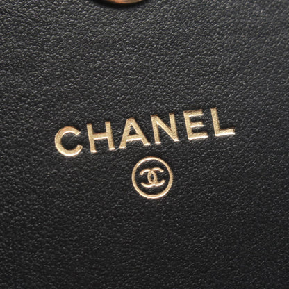 CHANEL Boy Chanel Caviar Phone Bag Black