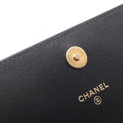 CHANEL Boy Chanel Caviar Phone Bag Black