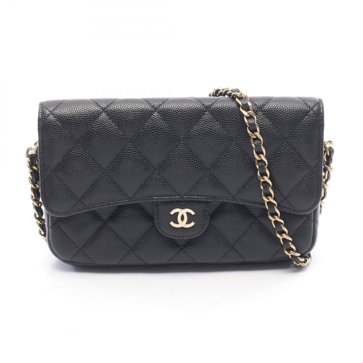 CHANEL Matelasse Chain Phone Shoulder Bag