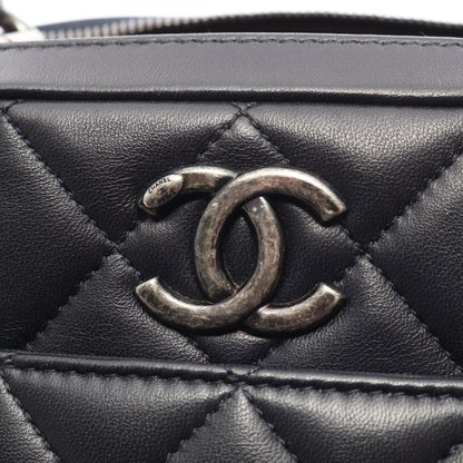 CHANEL Matelasse Lambskin Shoulder Bag