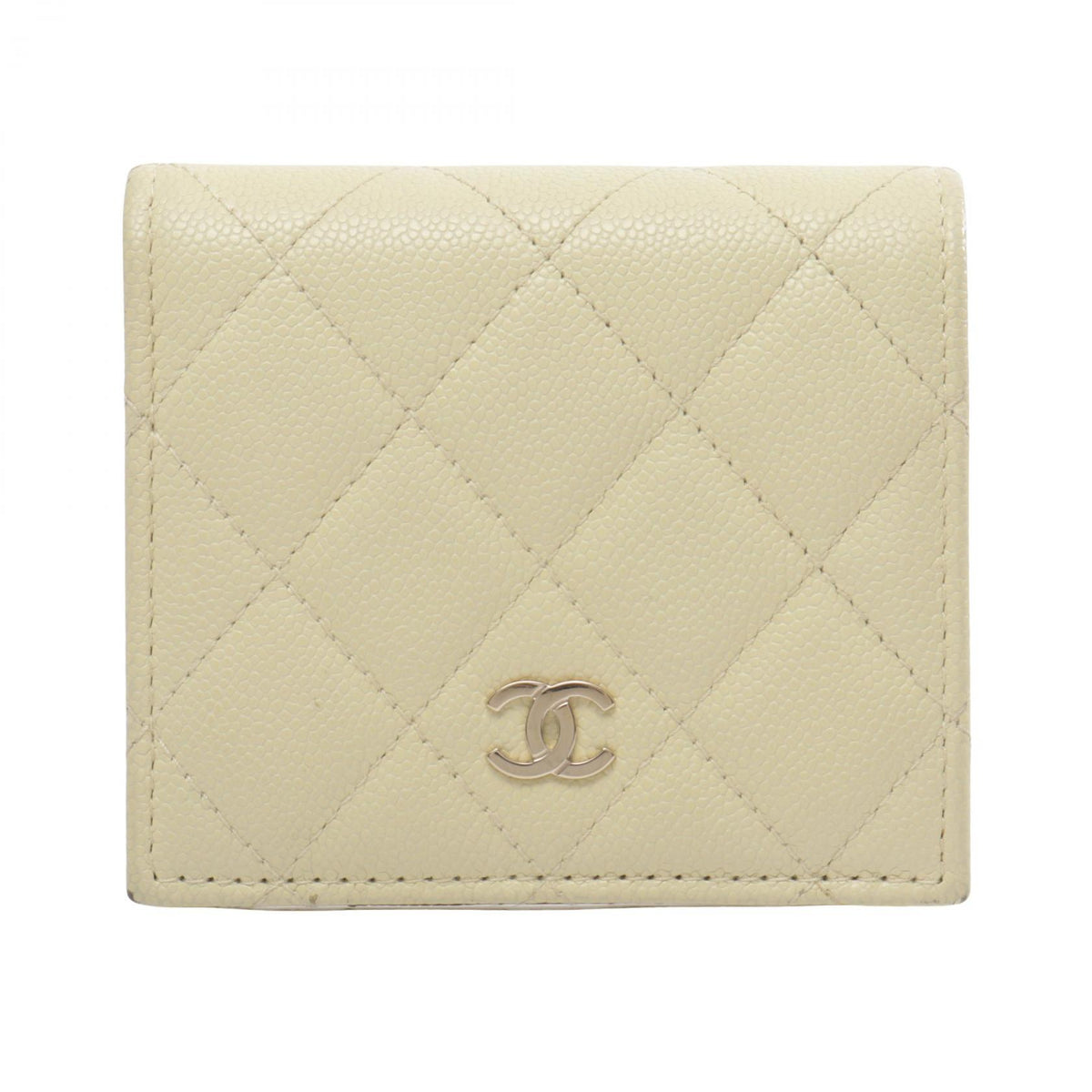 CHANEL Matelasse Classic Wallet Yellow