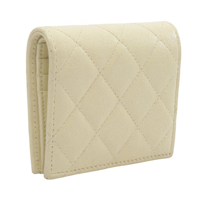 CHANEL Matelasse Classic Wallet Yellow